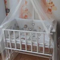 فروش تخت کنار مادر برند ژیک نصف قیمت نمایندگی|تخت و صندلی بچه|همدان, |دیوار