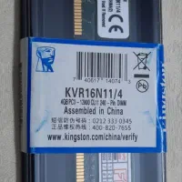 RAM ddr3L 12800 8G lap top Kingston & 8G pc3|قطعات و لوازم جانبی رایانه|تهران, ائمه اطهار|دیوار