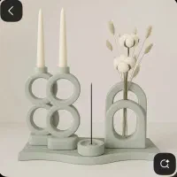 دکوری برای میز تی وی یا جلو مبلی از جنس سنگ مصنوعی