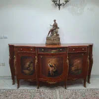 کنسول قدیمی نقاشی کار دست