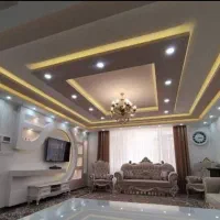 اجرا کناف،سقف کاذب،دور باکس،نورمخفی نقاشی ساختمان