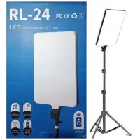 سافت لایت پنل نور ثابت LEDمدل RL-24 با ریموت کنترل|دوربین عکاسی و فیلم‌برداری|تهران, نیروی هوایی (پیروزی)|دیوار