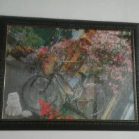 دوعددتابلوپازل هزارتیکه باقاب  وشیشه 200تومن