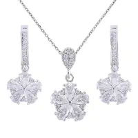 نیم ست نقره زنانه مدل N63 با قیمت 3090000 تومان