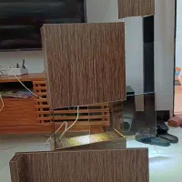 شلف دیواری تی وی دکوری...|کتابخانه، شلف، قفسههای دیواری|ملارد, |دیوار