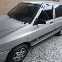 پراید۱۴۱ بدون رنگ استثنایی مدل۸۷شاسی پلمپ