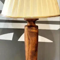 پخش کننده اباژور رومیزی چوبی با کلاهک|چراغ خواب و آباژور|قرچک, مهدیه|دیوار