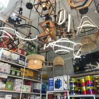 انواع لوستر لاینری و آویز چوب و فلز