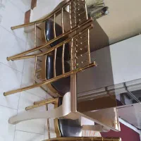 میز نهار خوری ۴ نفره با ۳تا صندلی