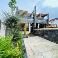 ویلا نما مدرن سنددار روف گاردن ۲۰۰ متری