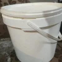 سطل سفید|ظروف نگهدارنده، پلاستیکی، یک‌بارمصرف|اصفهان, شاهد|دیوار