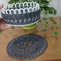 صنایع دستی تسمه بافی و مفتول بافی|صنایع دستی و سایر لوازم تزئینی|املش, |دیوار