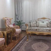 مبلمان ۹ نفره  ورق طلا .ساخت دبی|مبلمان خانگی و میز عسلی|تهران, مرزداران|دیوار