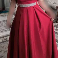 لباس مجلسی ساتن آمریکایی