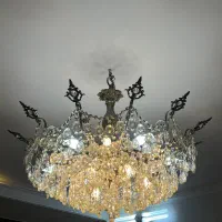 لوستر کریستال شامپاینی