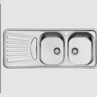 سینک و اجاق گاز صفحه ای و شیر اهرمی کارکرده