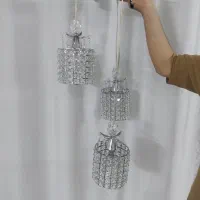 لوستر کریستال ۳ شاخه