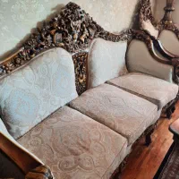 سرویس مبلمان سلطنتی خاص(چوب گردو)|مبلمان خانگی و میز عسلی|تهران, شیخ هادی|دیوار