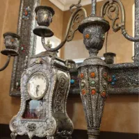 آیینه و شمعدان|آینه|گرگان, |دیوار