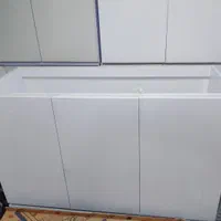 سینک کابینت هایگلاس سفید پرداخت درب منزل|مصالح و تجهیزات ساختمان|تهران, امین حضور|دیوار