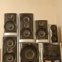 سیستم صوتی ۷ تیکه LG نوار کاست فلش خور