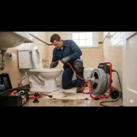 لوله بازکنی فنرزنی تخلیه چاه تشخیص ترکیدگی