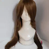 کلاهگیس پوستیژ قهوه ای عسلی مو مصنوعی