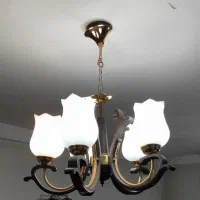 لوستر سه شاخه وپنج شاخه