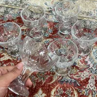 شش عدد بستنی خوری نو