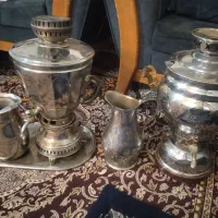 دو عدد سماور و پارچ