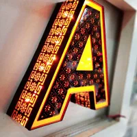 تابلو ساز حروف برجسته چنلیوم نمای کامپوزیت نصاب