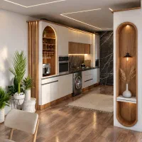 طراحی کابینت، پلان و نما با قیمت استثنایی
