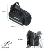 کیف خورجینی و دوشی دوکاره با نوار شبرنگ ایمنی|کیف، کفش، کمربند|تبریز, |دیوار