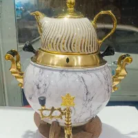 کتری و قوری شیردار|قوری، کتری، قهوهساز دستی|زابل, |دیوار