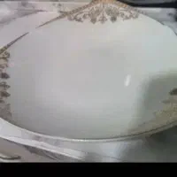 شش عدد خورشت خوری طلاکوب نوی نو چندضلعی