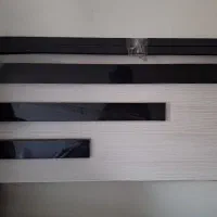 تخت دو طبقه چوبی بسیار نو