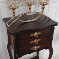 میز و آباژور و جاشمعی|چراغ خواب و آباژور|بندر ماهشهر, |دیوار