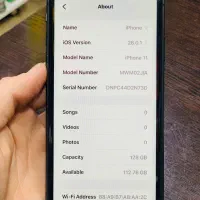 ایفون 11بدون ریجستر128گیگ یک سیمj.a|موبایل|بانه, |دیوار