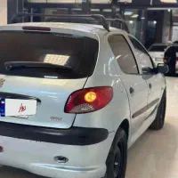 پژو۲۰۶ تیپ۲ رنگ نقره آبی مدل ۸۳