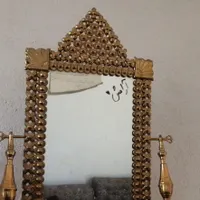 آینه شمعدان قدیمی