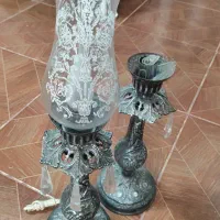 دو عدد شمعدان برقی