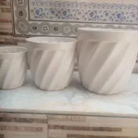 گلدان سرامیکی|گل و گیاه طبیعی|فسا, |دیوار