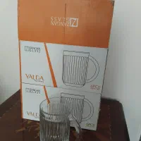 لیوان بزرگ دسته دار