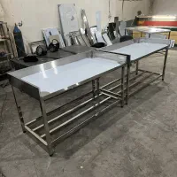 میزکار استیل/میزقصابی/هود استیل