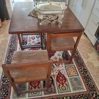 میز ناهارخوری کم جا|میز و صندلی غذاخوری|آباده, |دیوار