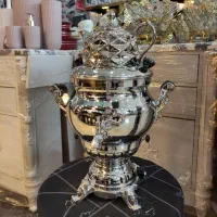 سماور گازی ۶ لیتری ضیافت ضخیم آکبند