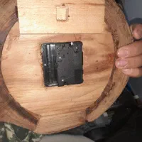 ساعت چوبی دست ساز|ساعت دیواری و تزئینی|فیروزکوه, |دیوار