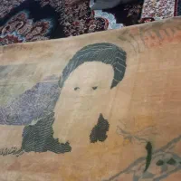 تابلو فرش اسکناس هزار تومانی دستباف