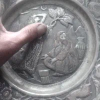 دیوارکوب مسی‌قدیمی‌لیلی‌ومجنون