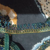 کرمک منجق دوزی شده